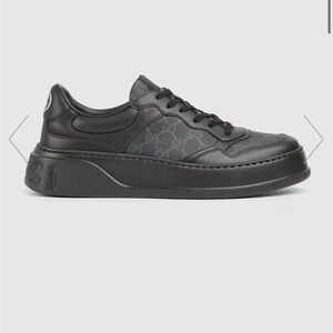 Gucci Men's Black Sneakers MEN'S GG TRAINER BRAND NEW ORIGINALS size 11